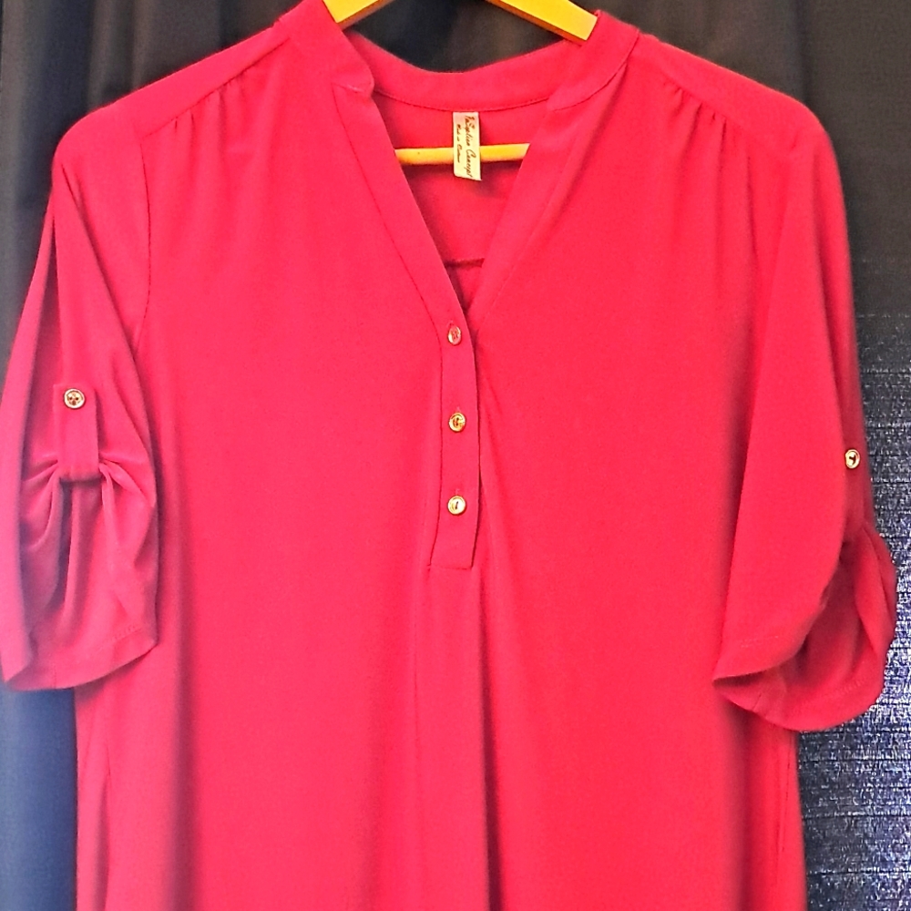 Red Women's Top